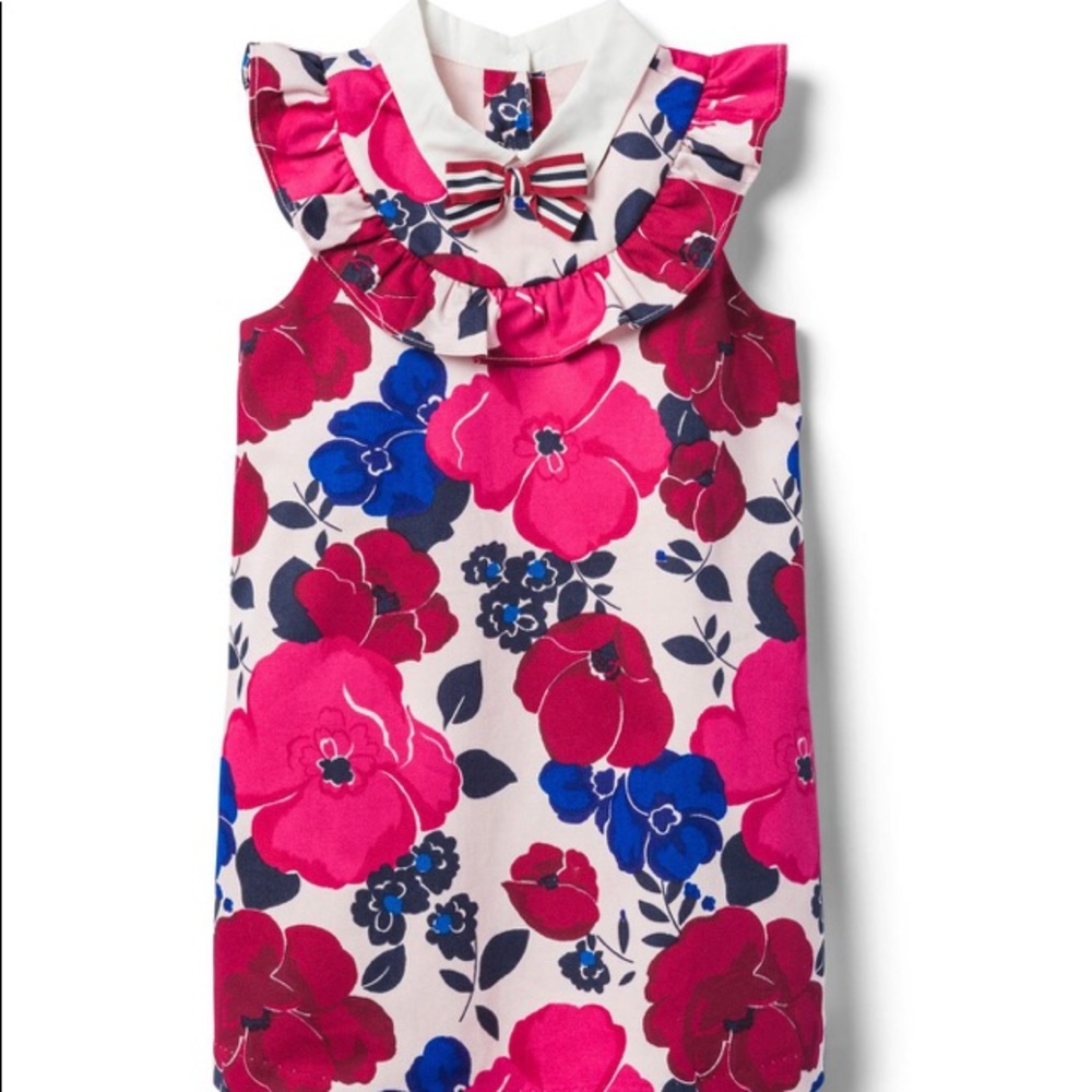 🌷Janie and Jack Flower print cotton dress